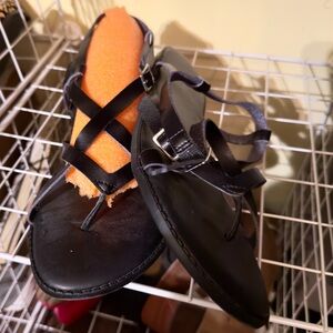 Torrid black strappy sandals